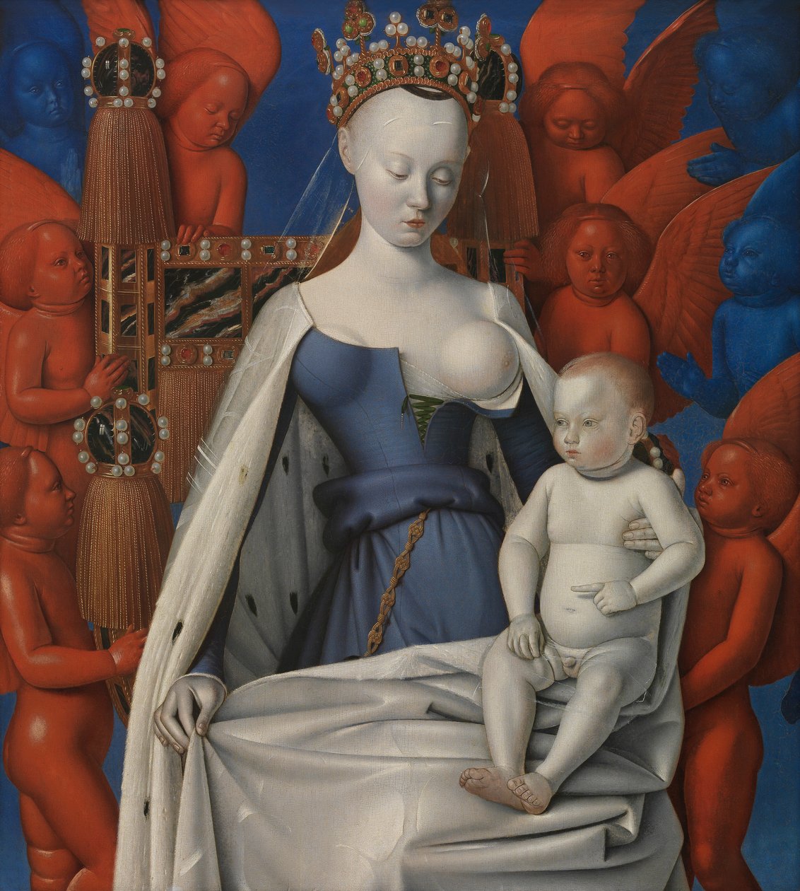 Madone allaitante - Jean Fouquet