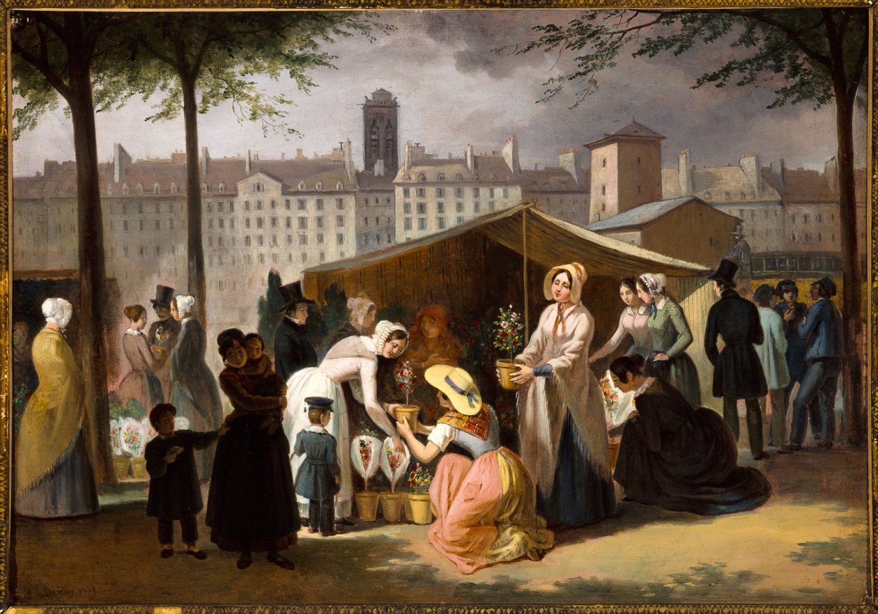 Le Marché aux Fleurs - Jean Francois Demay