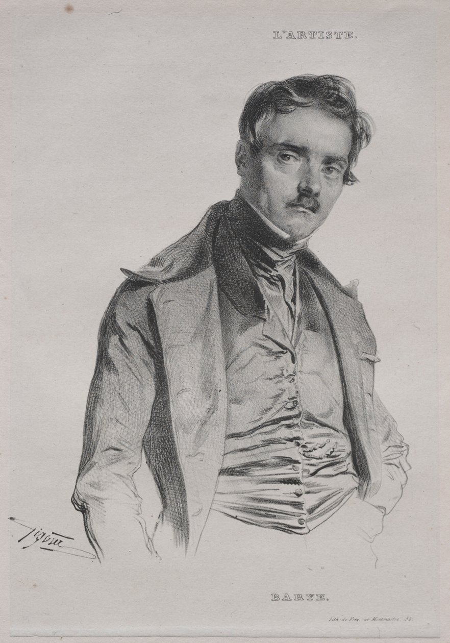 Antoine-Louis Barye - Jean Francois Gigoux