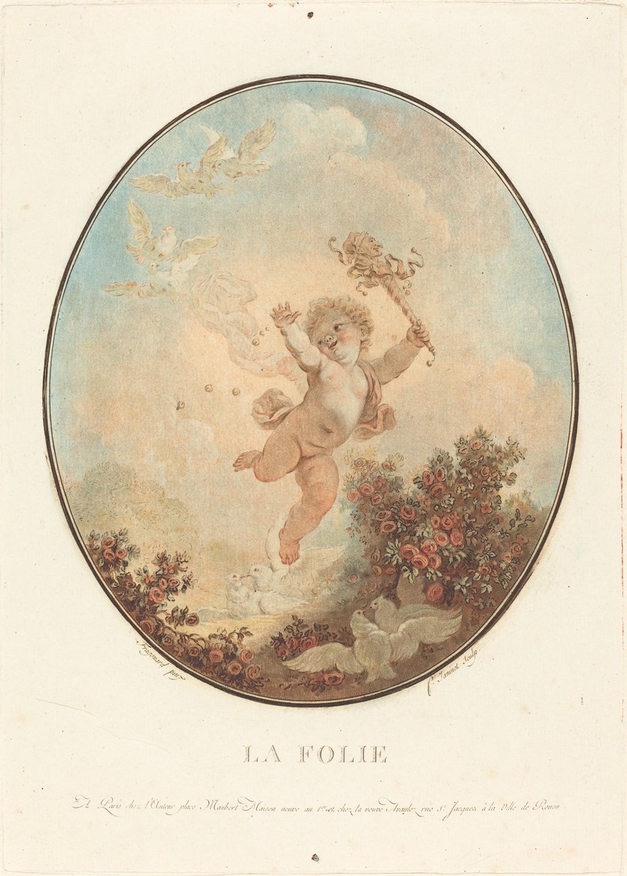 La folie - Jean Francois Janinet