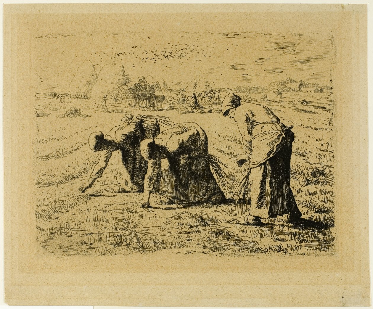 Les glaneurs - Jean Francois Millet