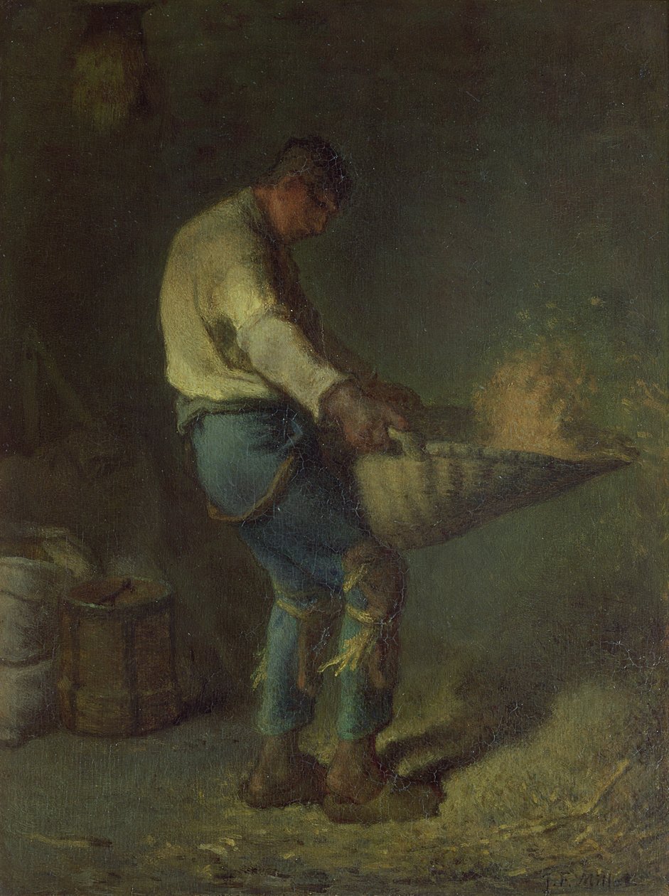 Le vanneur - Jean Francois Millet