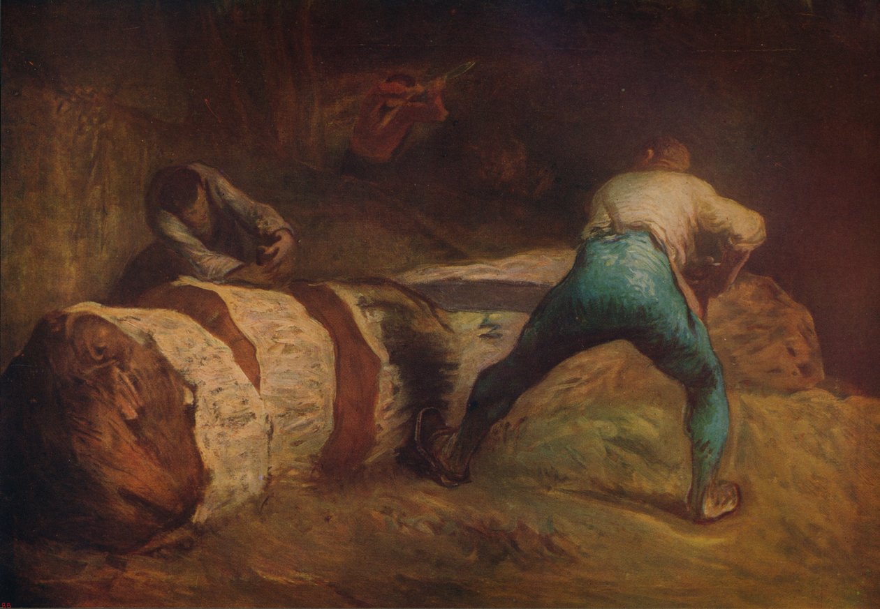 Les Scieurs de bois, 1850-1852, vers 1915 - Jean Francois Millet