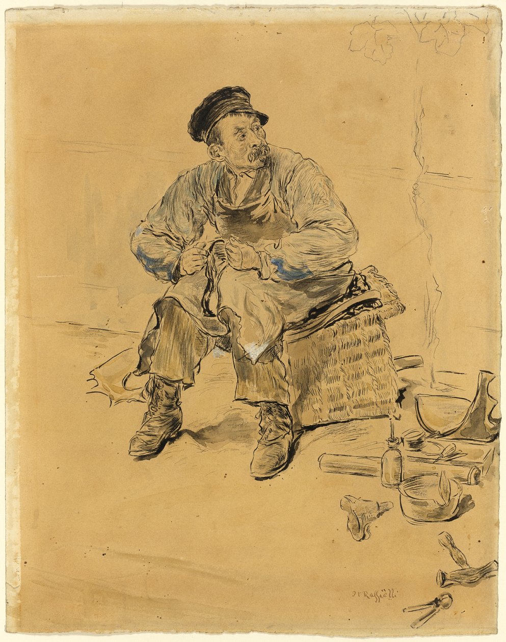 Un cordonnier - Jean Francois Rafaelli