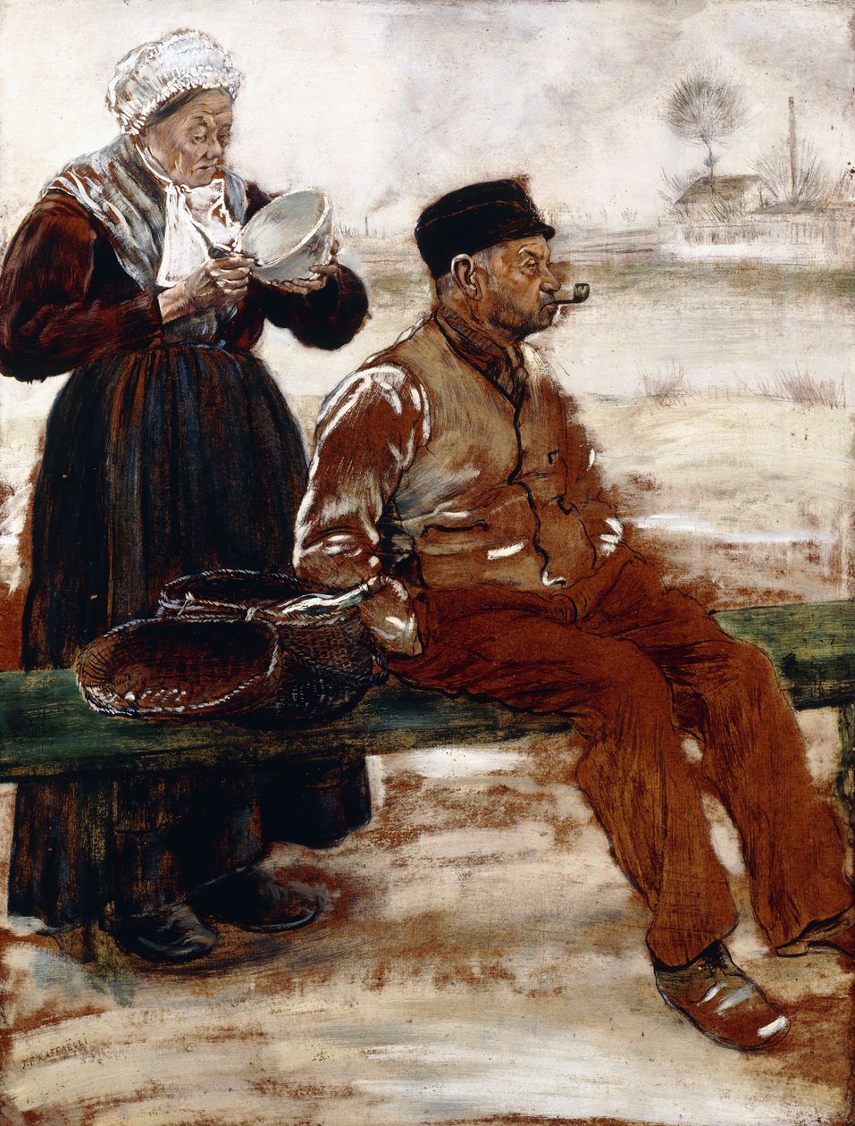 Après le repas - Jean Francois Raffaelli