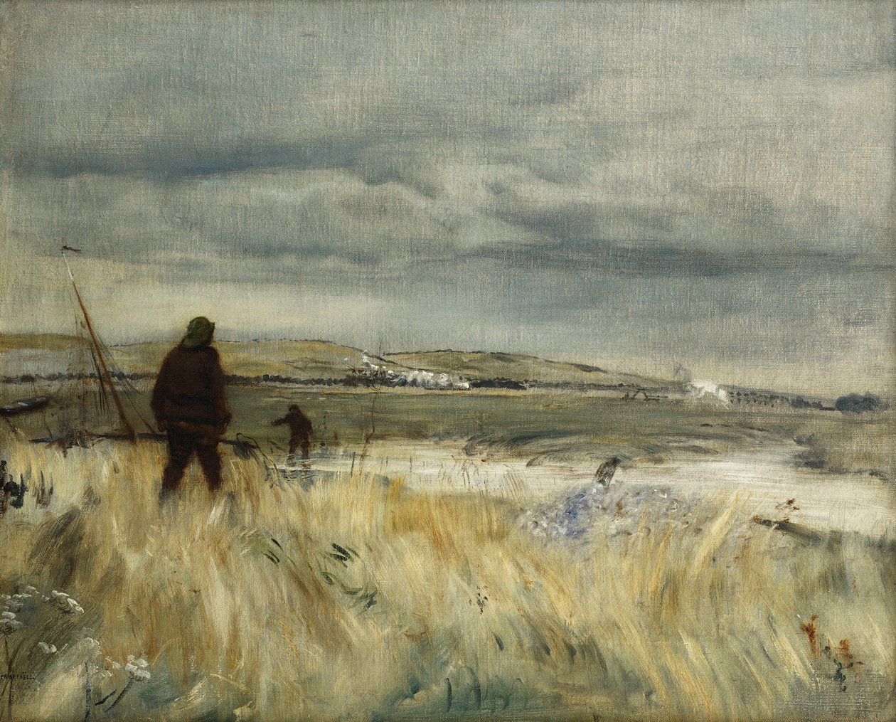 Pêcheurs Bretons - Jean Francois Raffaelli