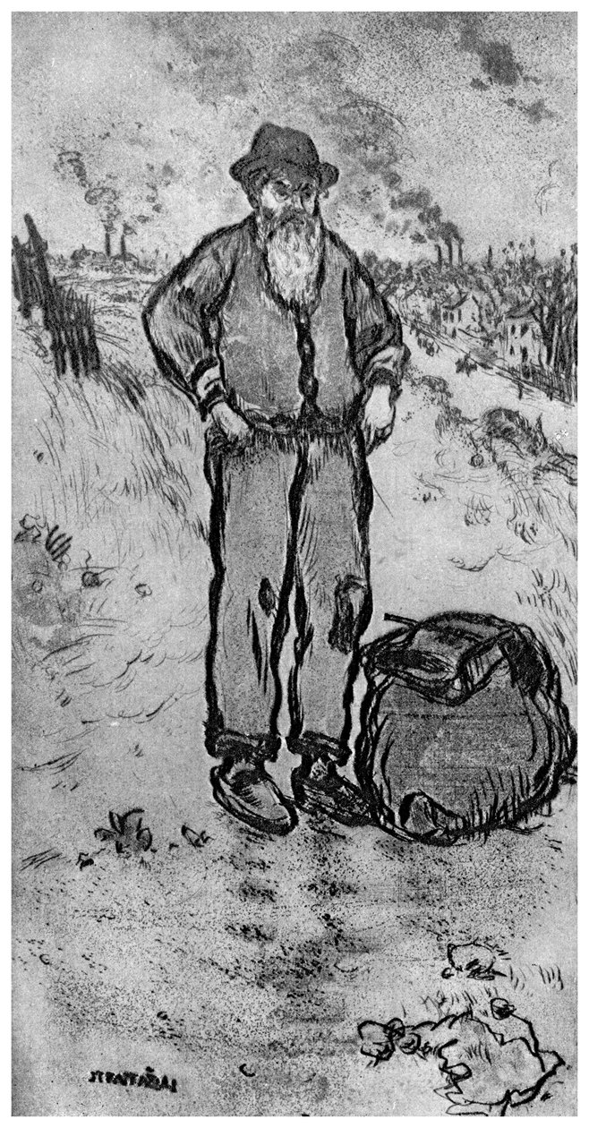 Le Chemineau, vers 1870-1920, 1924 - Jean Francois Raffaelli