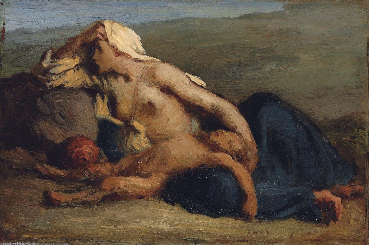 Agar et Ismaël - Jean Francois Millet