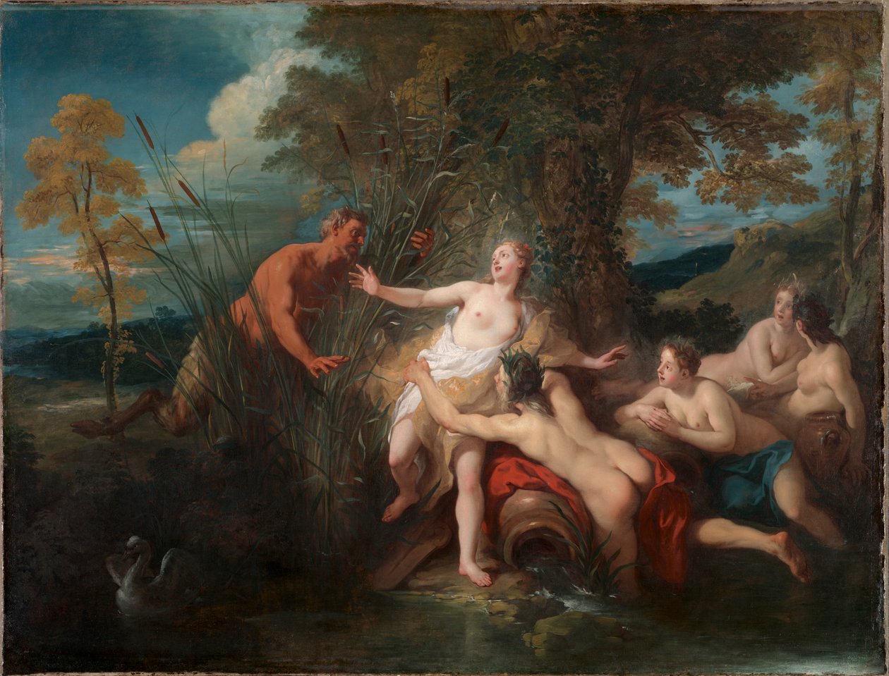 Pan et Syrinx - Jean François de Troy