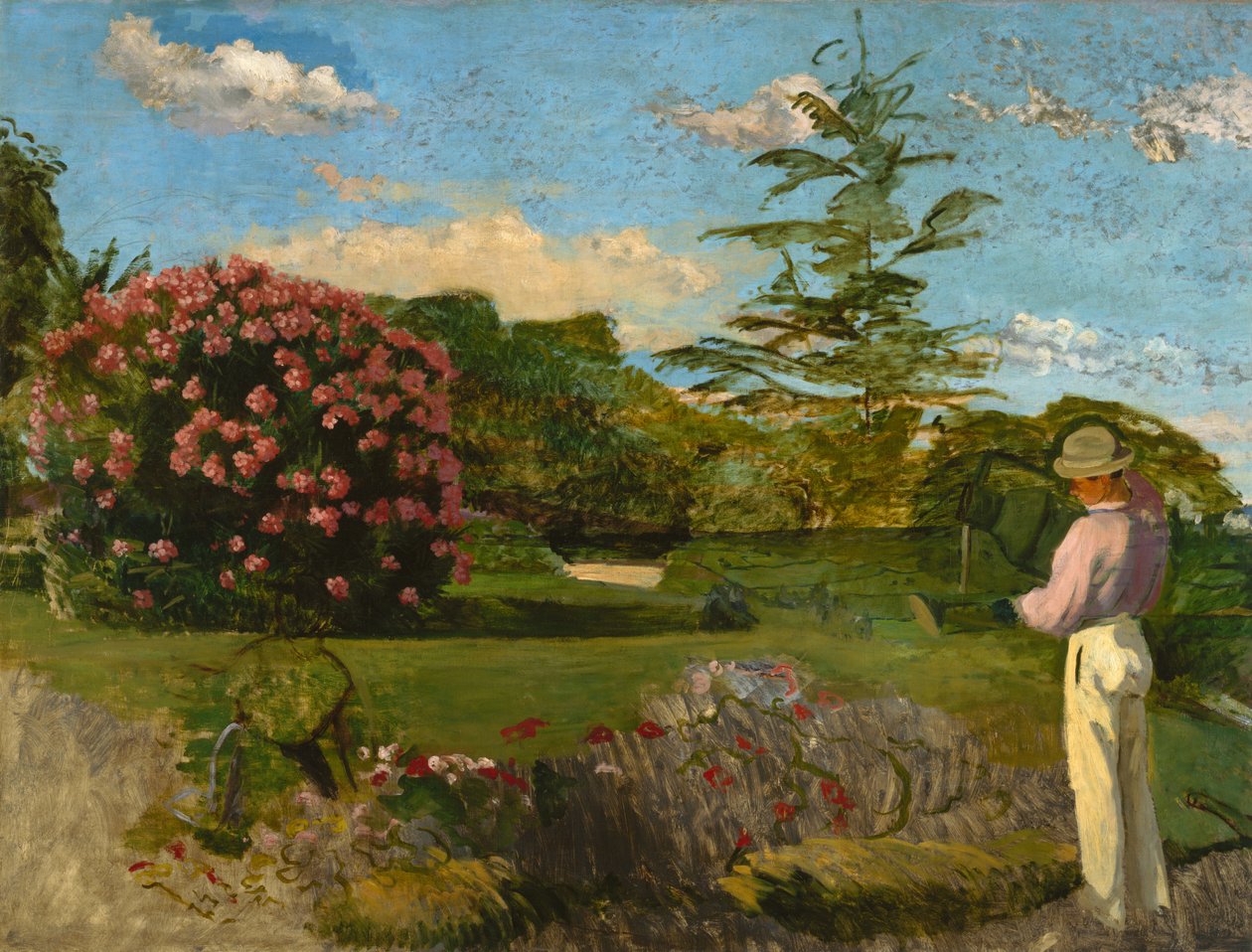 Le petit jardinier - Jean Frederic Bazille