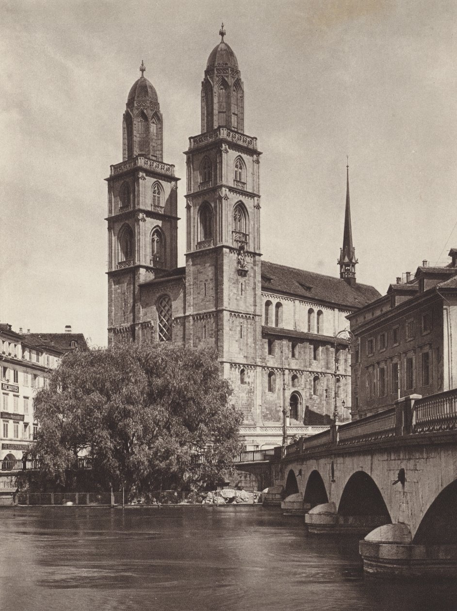 Suisse : Zurich, la cathédrale - Jean Gaberell