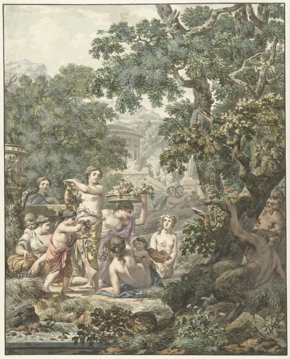 Paysage arcadien - Jean Grandjean