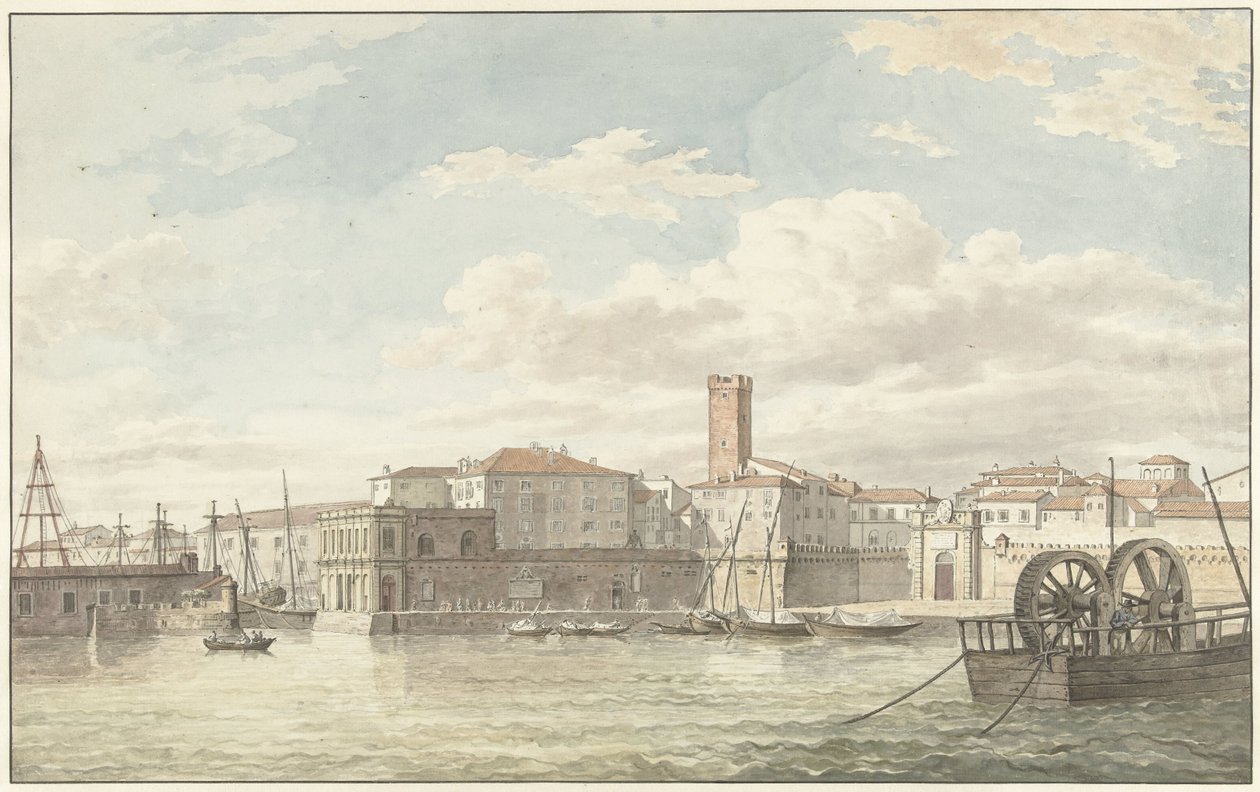 Le port de Civitavecchia - Jean Grandjean