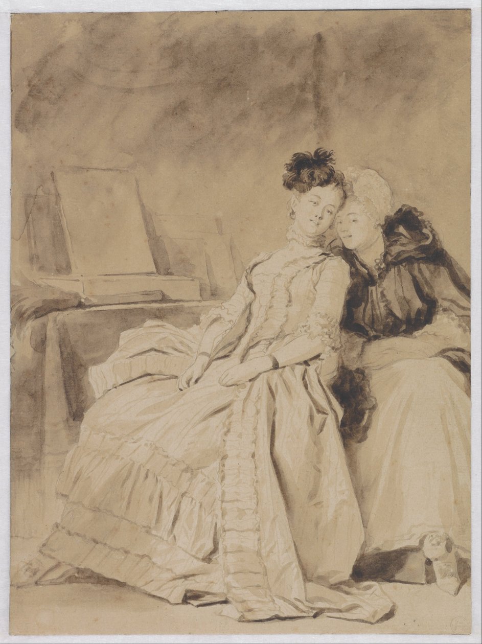 La Conversation Intime - Jean Honore Fragonard