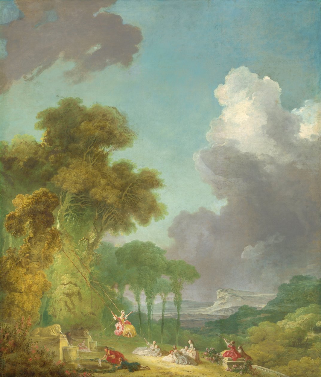 La balançoire - Jean Honore Fragonard
