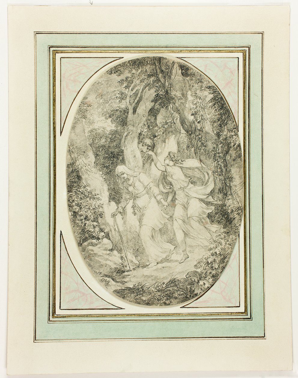 Allégorie-Amour ingénieux - Jean Honore Fragonard