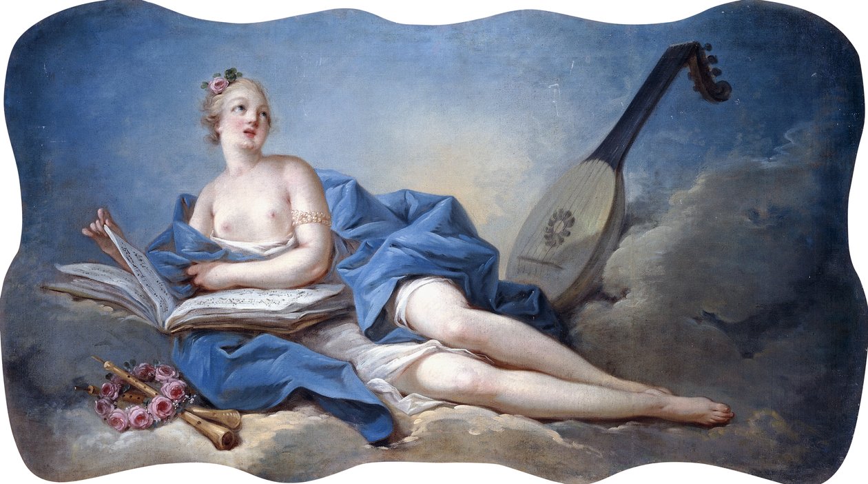 Allégorie de la Musique - Jean Honore Fragonard