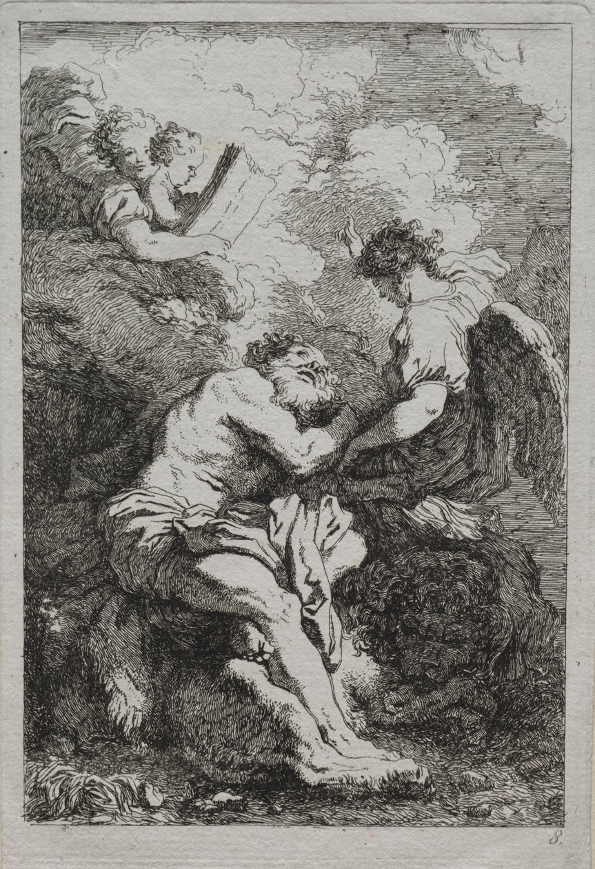 Saint Jérôme - Jean Honore Fragonard