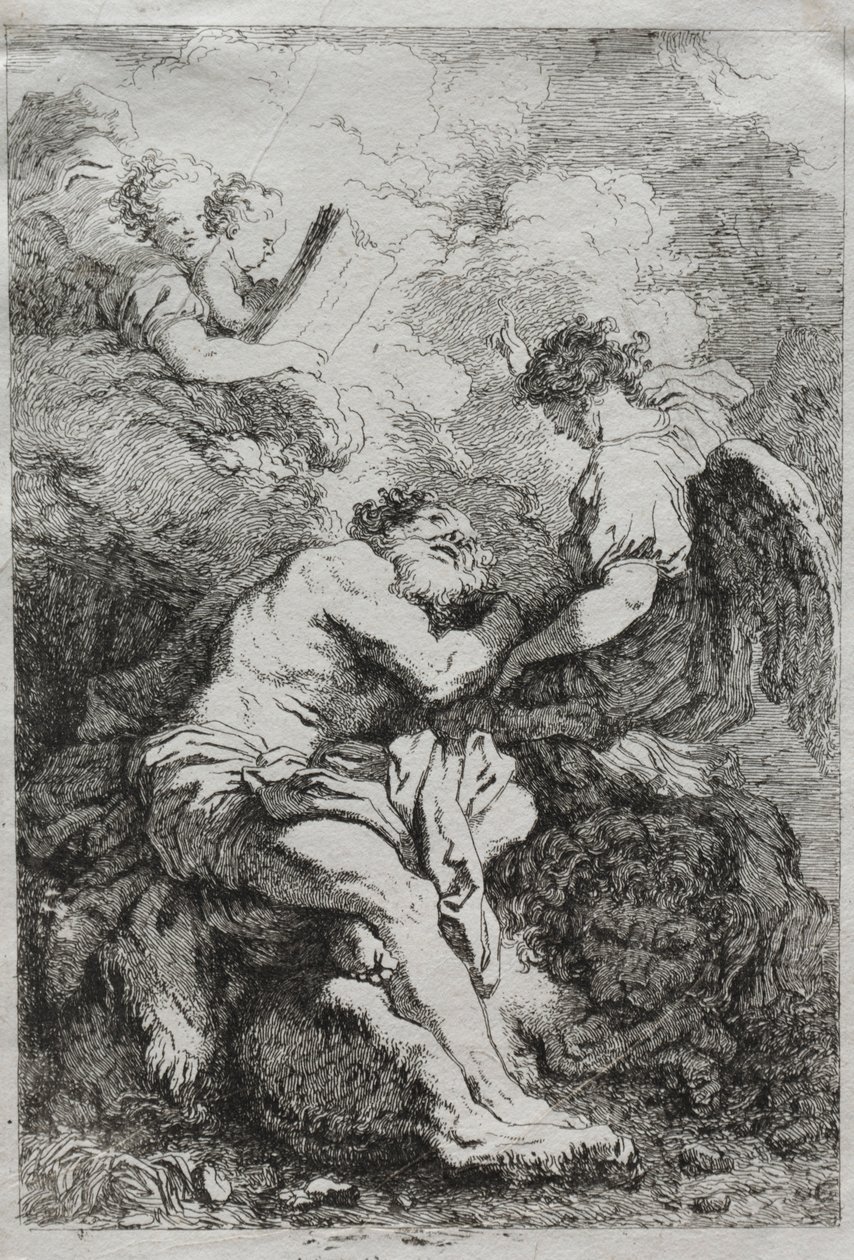 Saint Jérôme - Jean Honore Fragonard