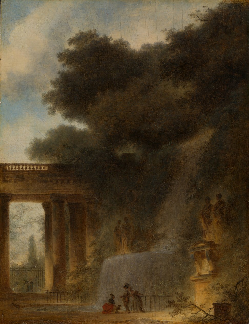 La Cascade, c.1775 - Jean Honore Fragonard