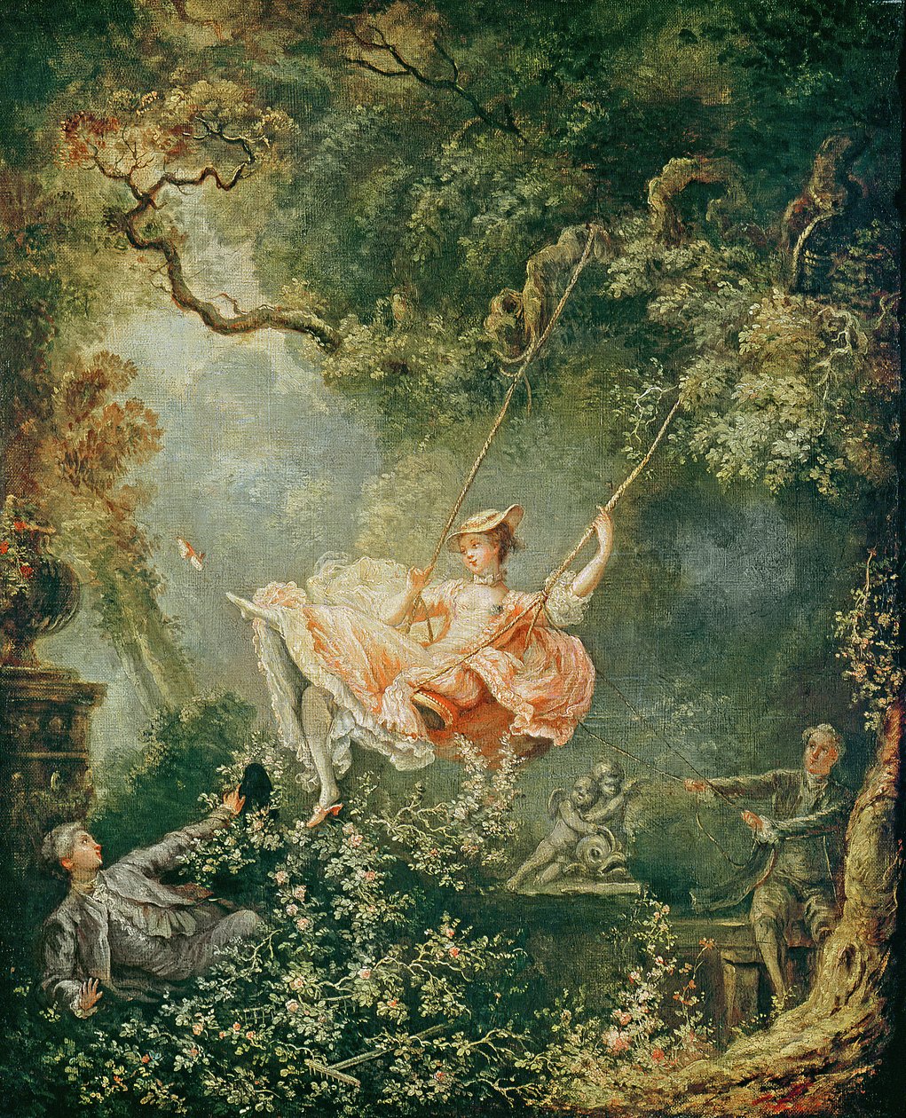 La balançoire - Jean Honore Fragonard