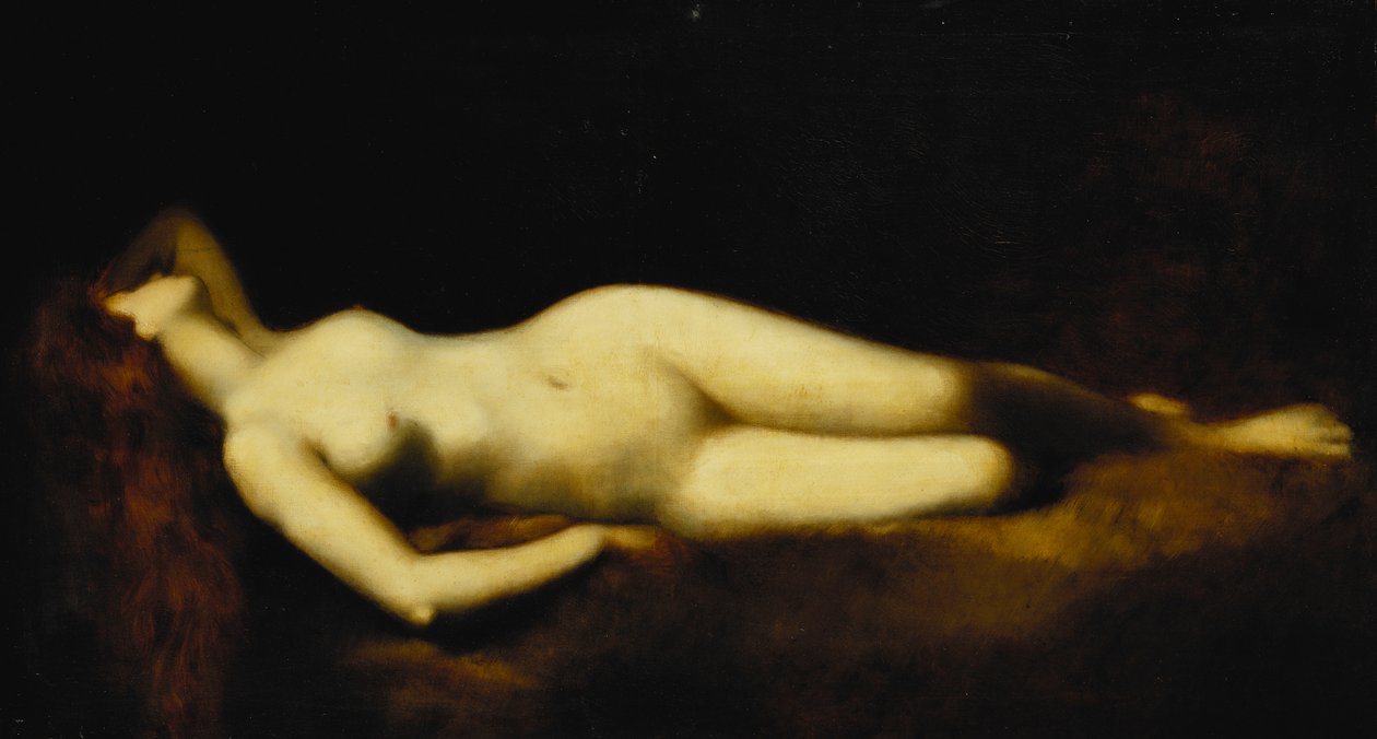 Un nu allongé - Jean Jacques Henner