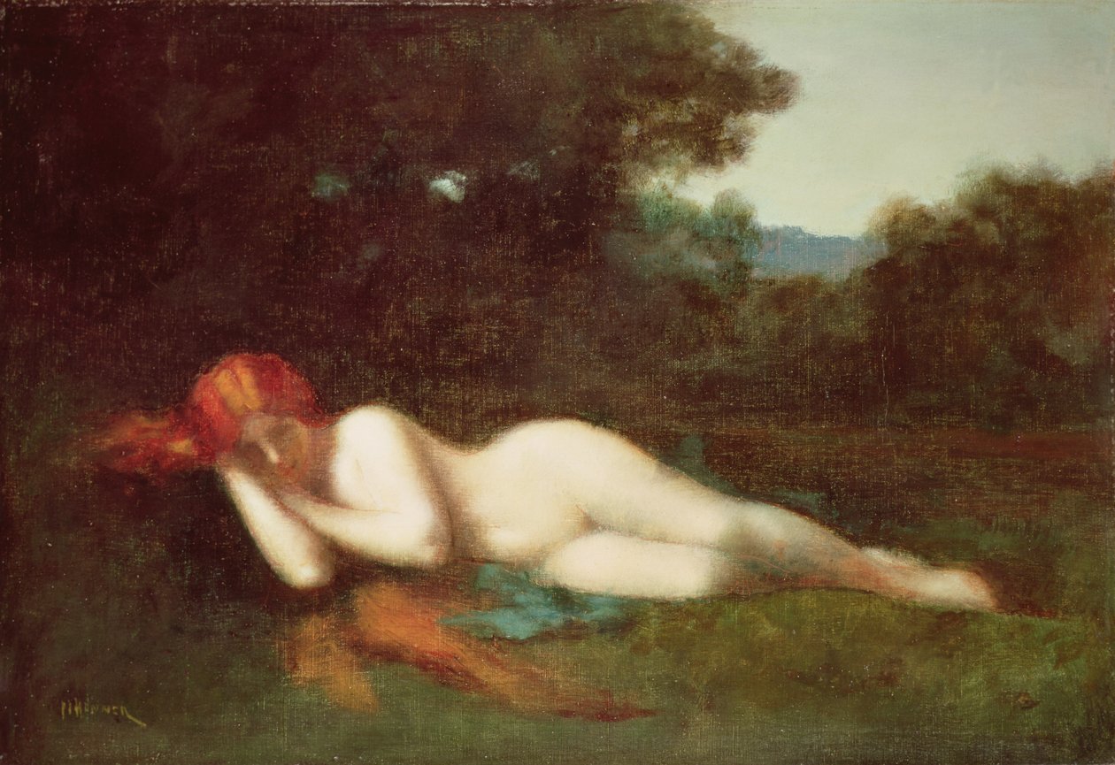 Nu couché - Jean Jacques Henner