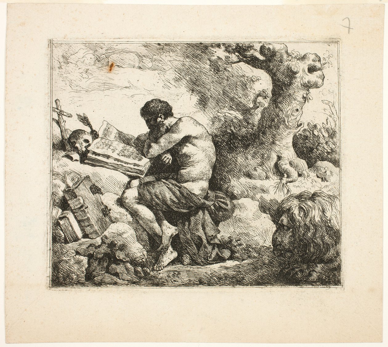 Saint Jérôme - Jean Jacques Lagrenee