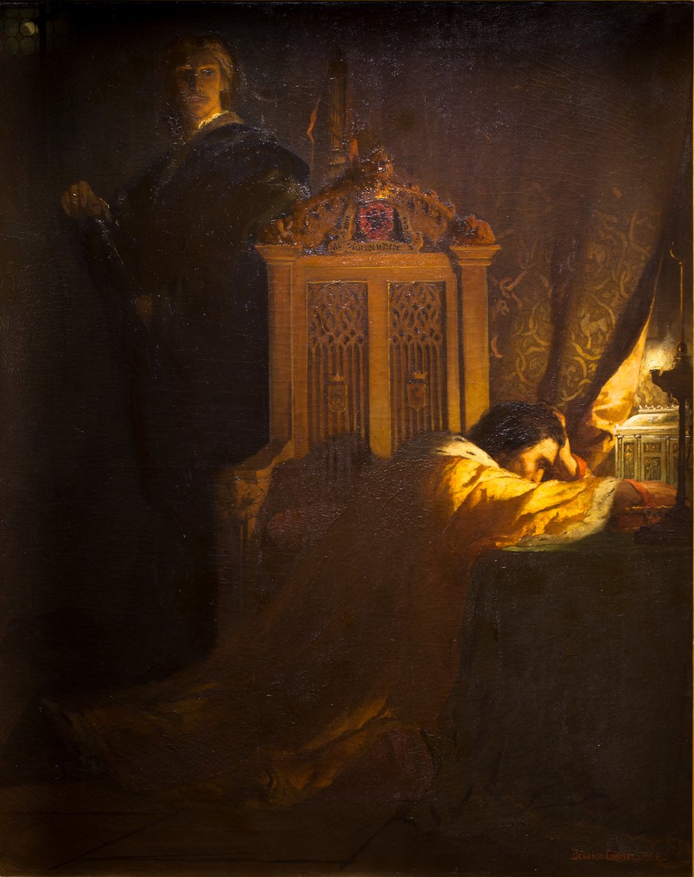 Hamlet et le roi - Jean Joseph Benjamin Constant
