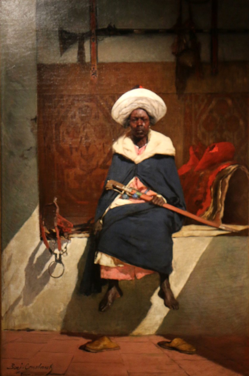 Le caïd marocain Tahamy. - Jean Joseph Benjamin Constant