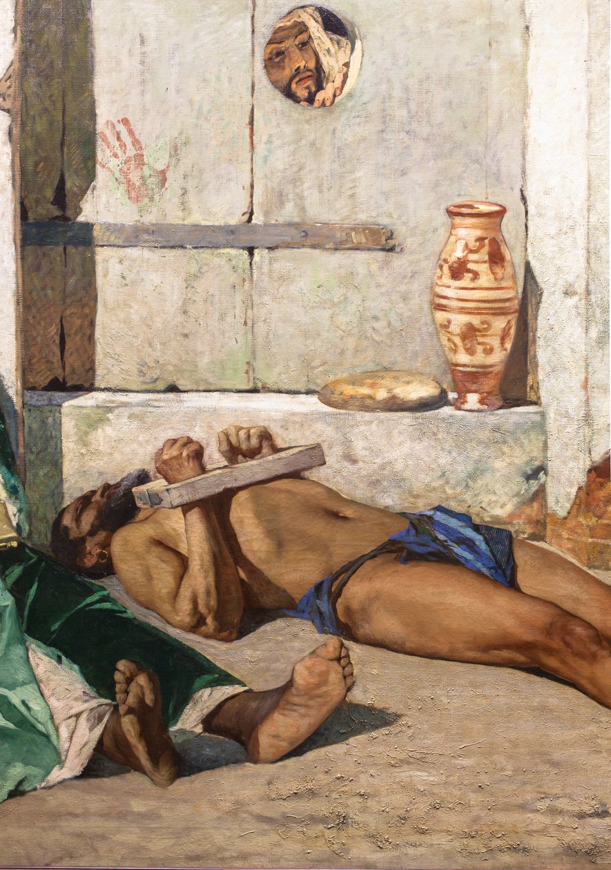 Prisonniers marocains (détail) - Jean Joseph Benjamin Constant
