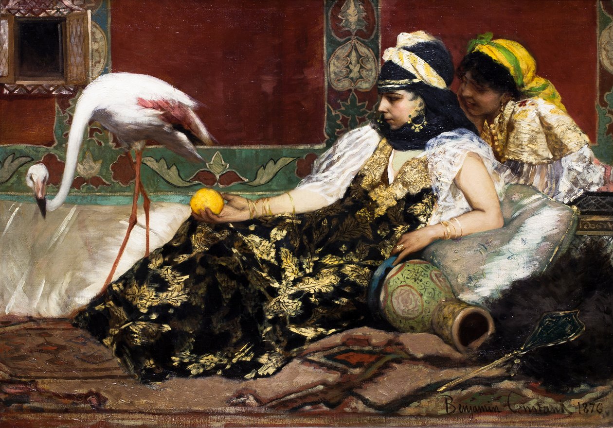 Le Flamant rose - Jean Joseph Benjamin Constant