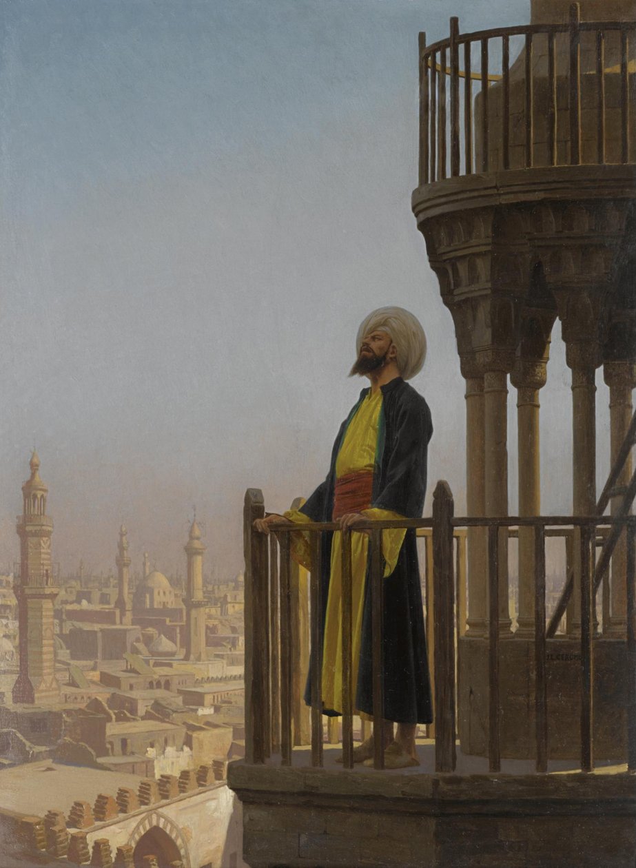 Un muezzin - Jean Leon Gerome