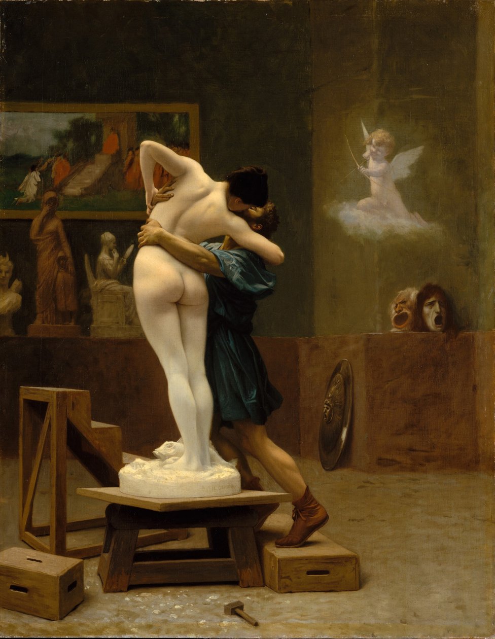 Pygmalion et Galatée, c. 1890 - Jean Leon Gerome