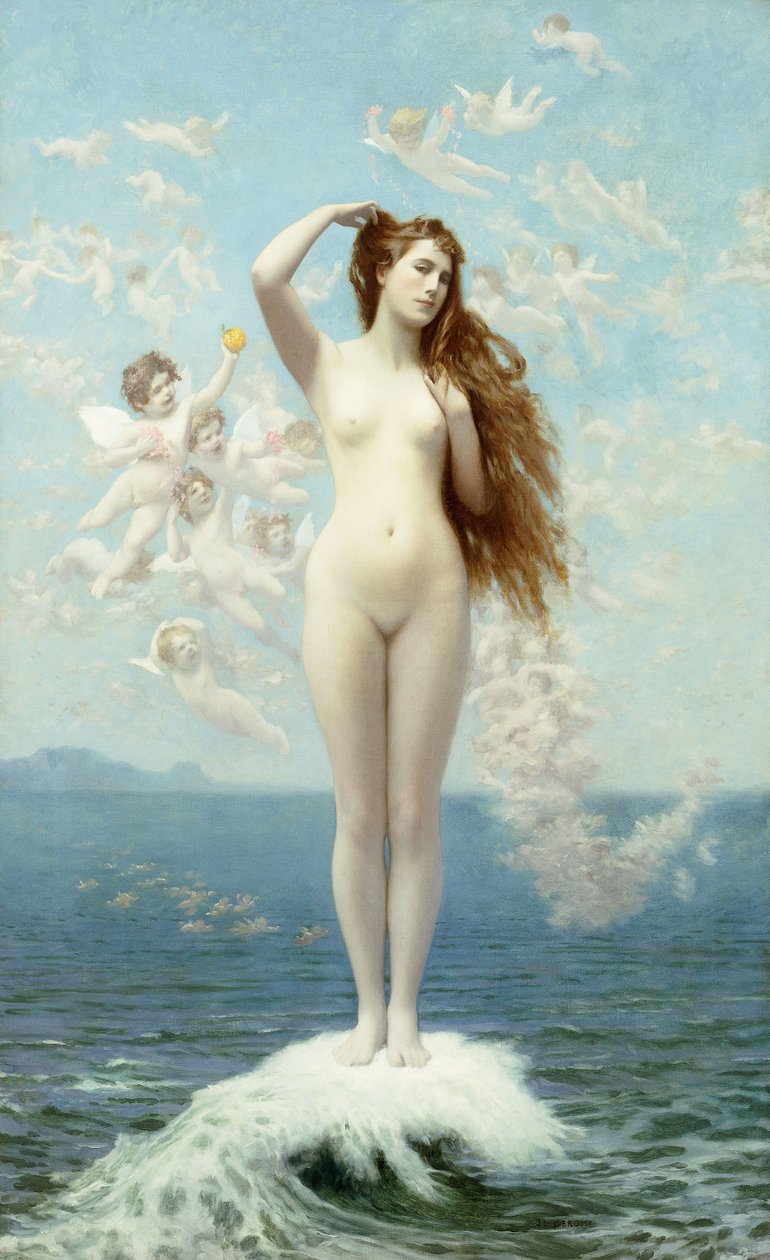 Vénus Émergeant - Jean Leon Gerome