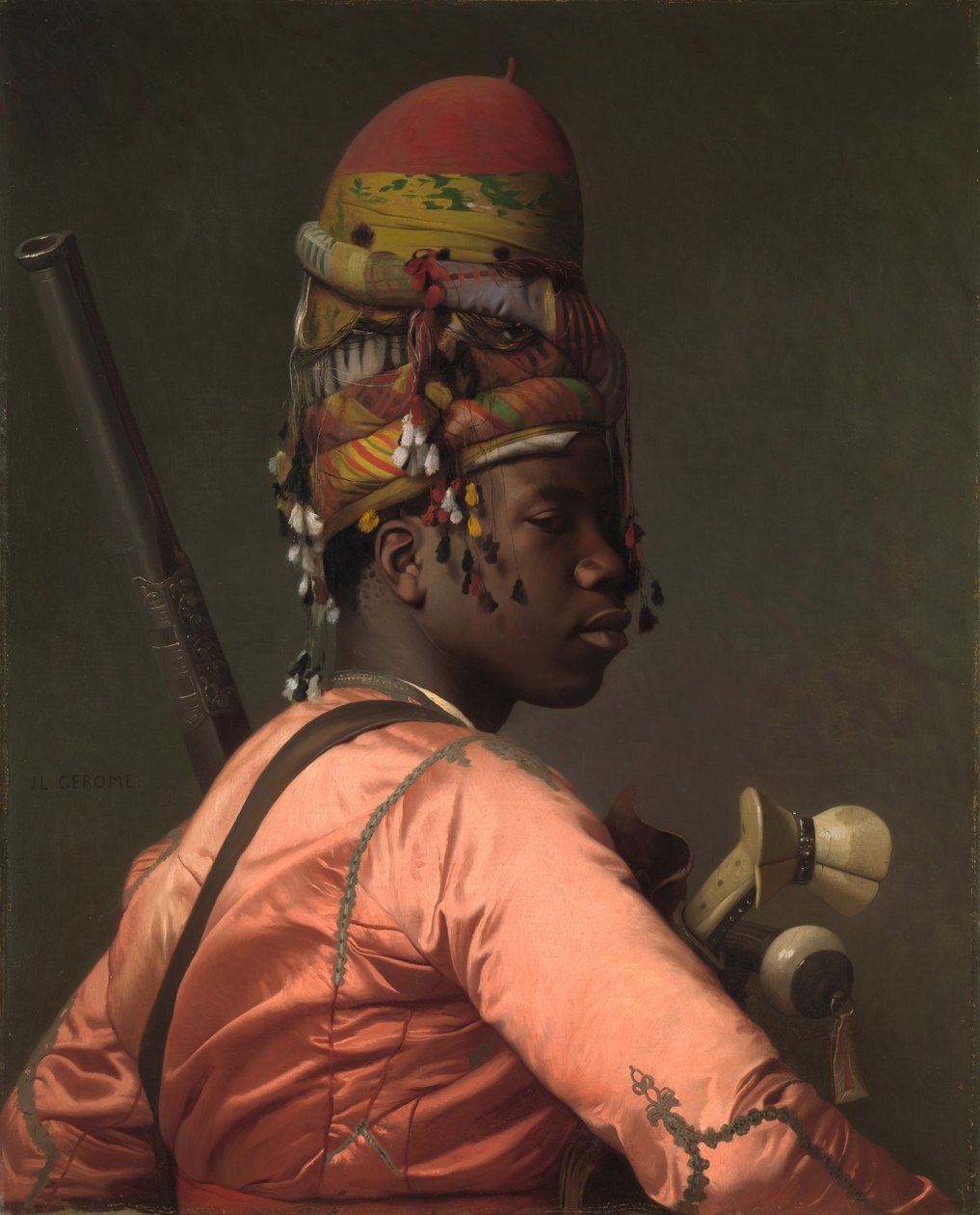 Bashi-Bazouk noir - Jean Leon Gerome