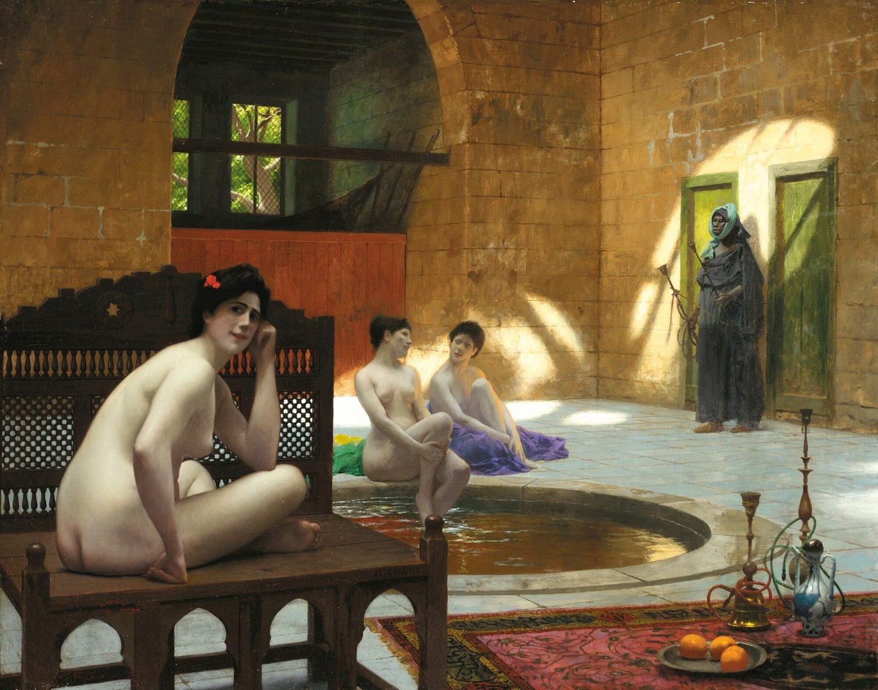 Les femmes au bain - Jean Leon Gerome