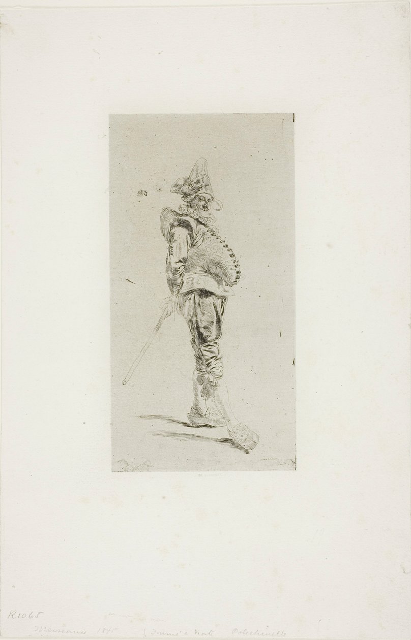 Punchinello - Jean Louis Ernest Meissonier
