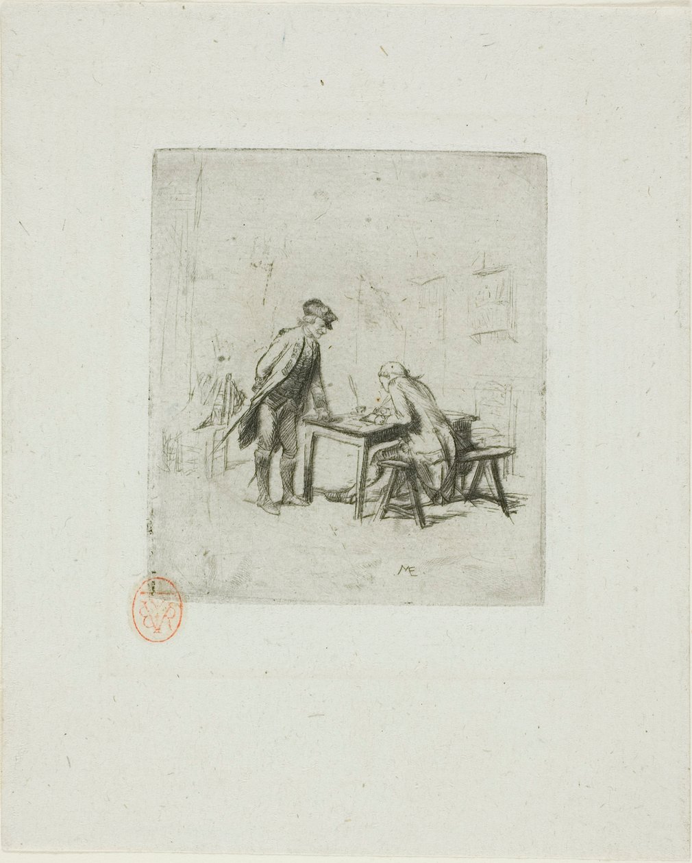 Le Sergent Reporter - Jean Louis Ernest Meissonier