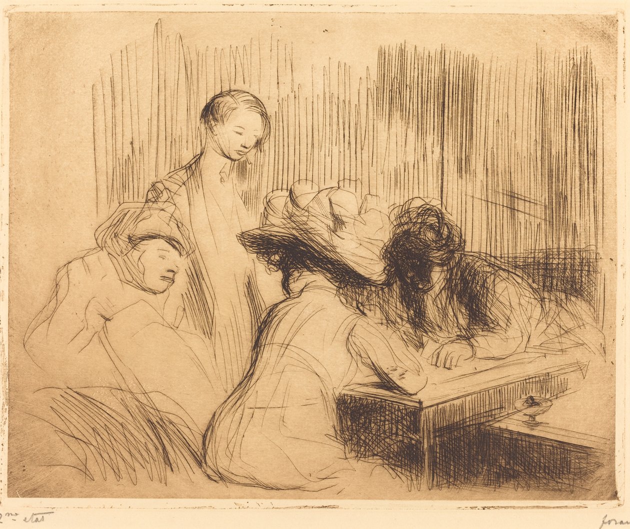 Un plongeon à Montmartre - Jean Louis Forain