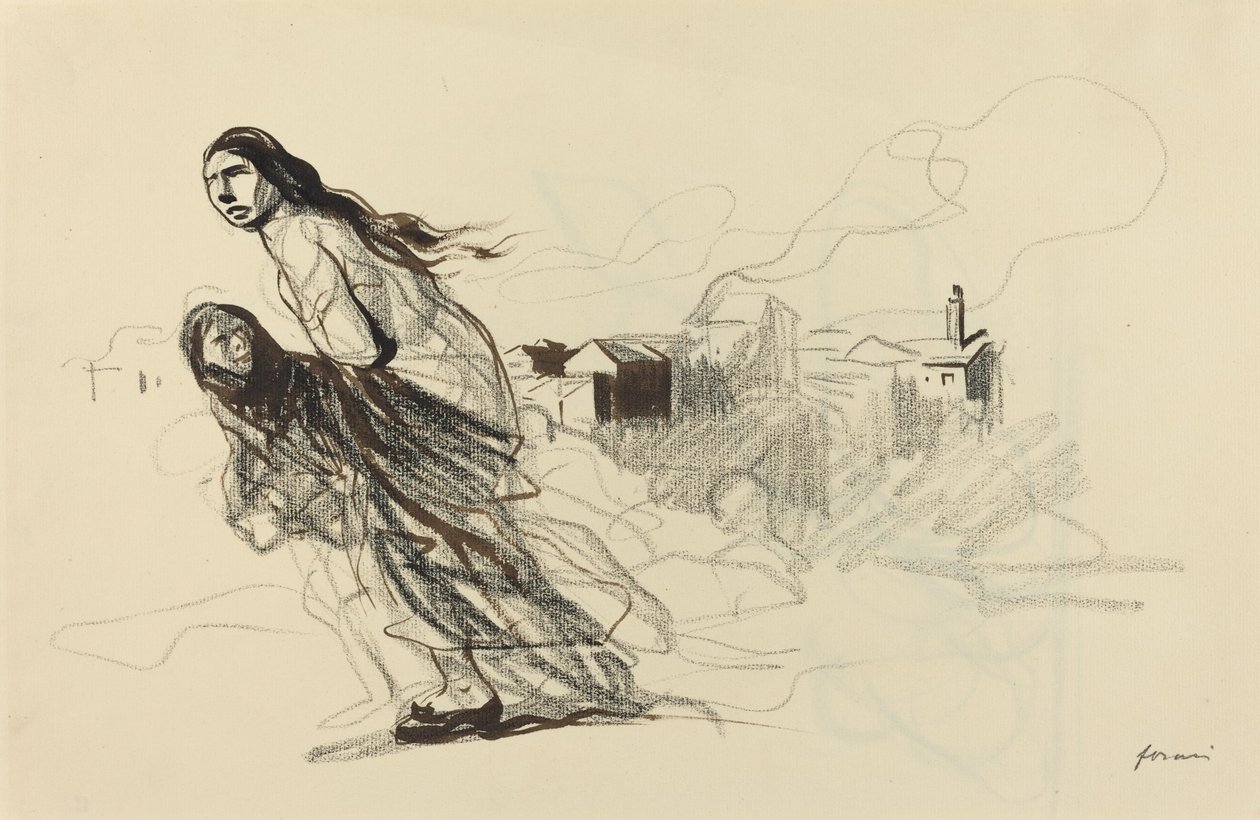 Après Douai, probablement 1918 - Jean Louis Forain