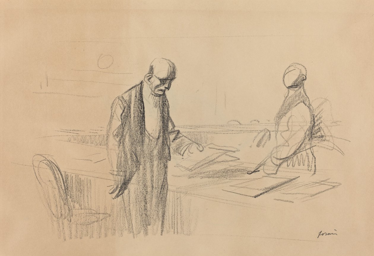 À la conférence - Jean Louis Forain