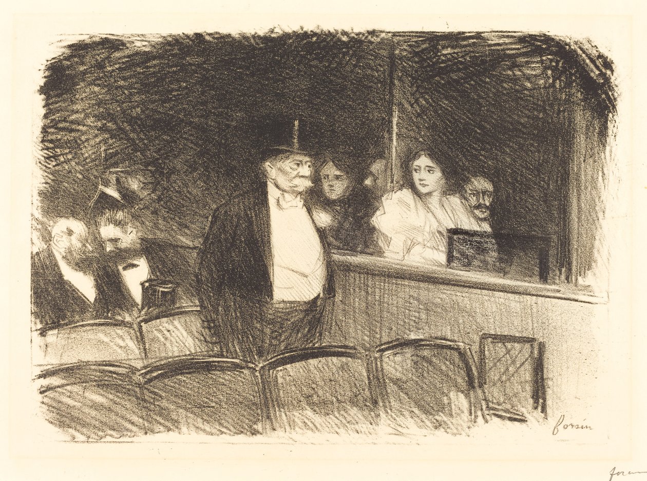 Au théâtre - Jean Louis Forain
