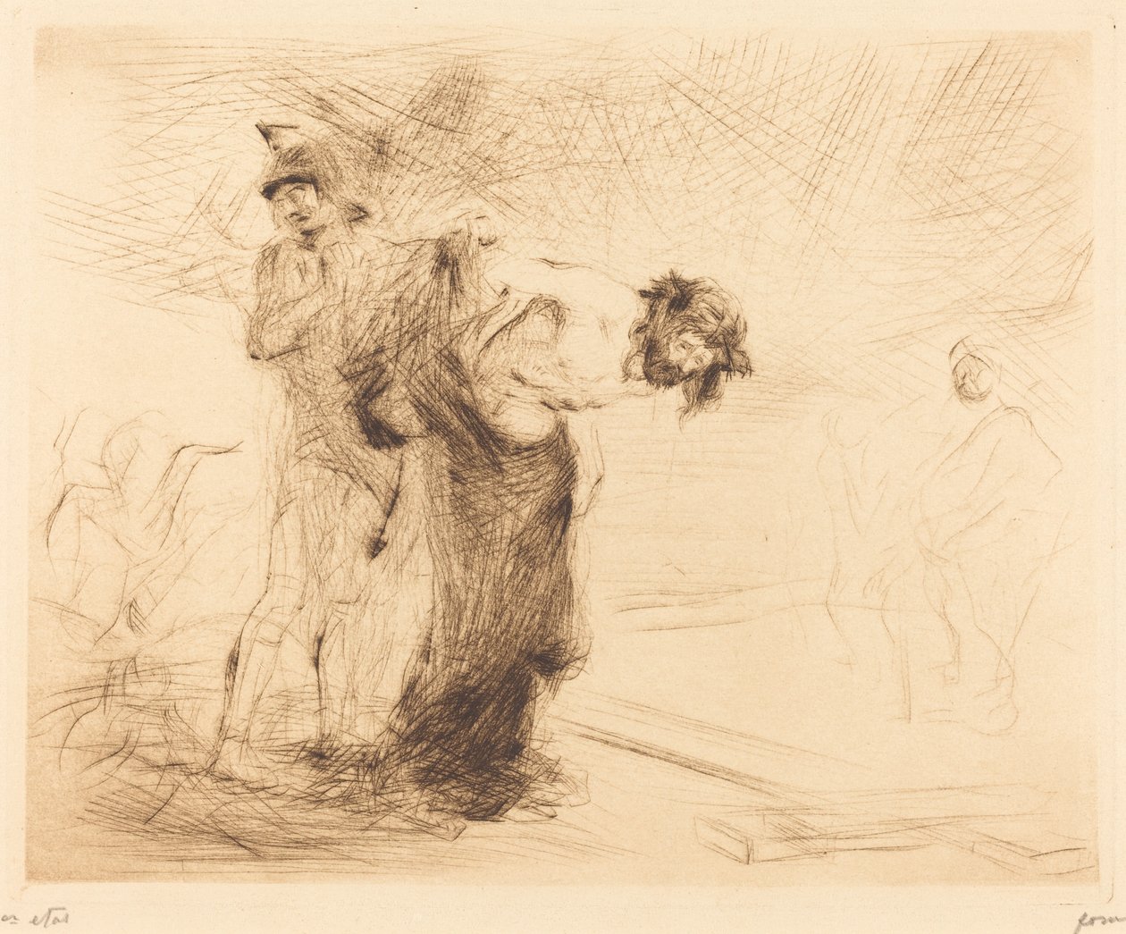 Christ dépouillé de ses vêtements - Jean Louis Forain