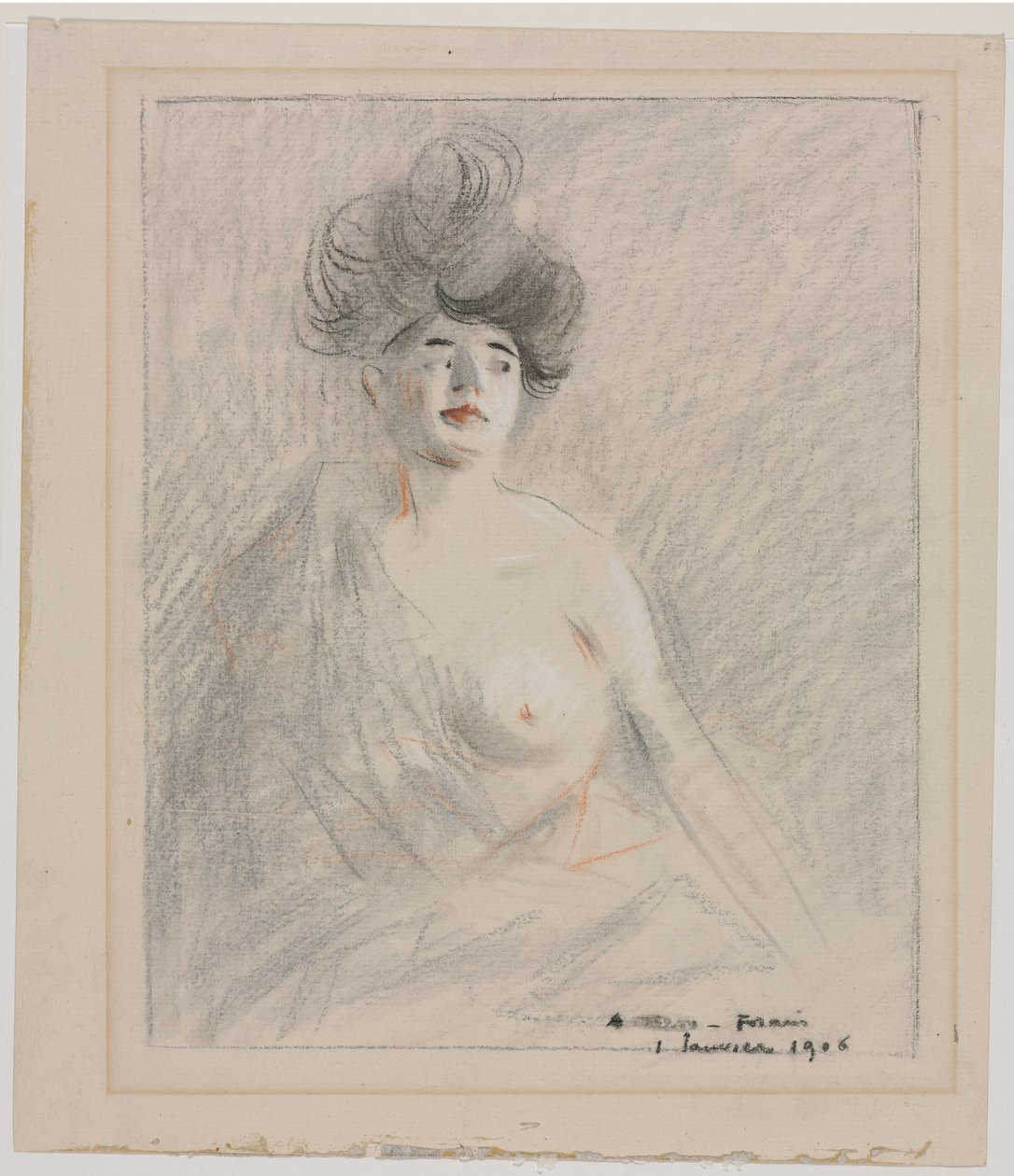 Courtisane (recto) - Jean Louis Forain