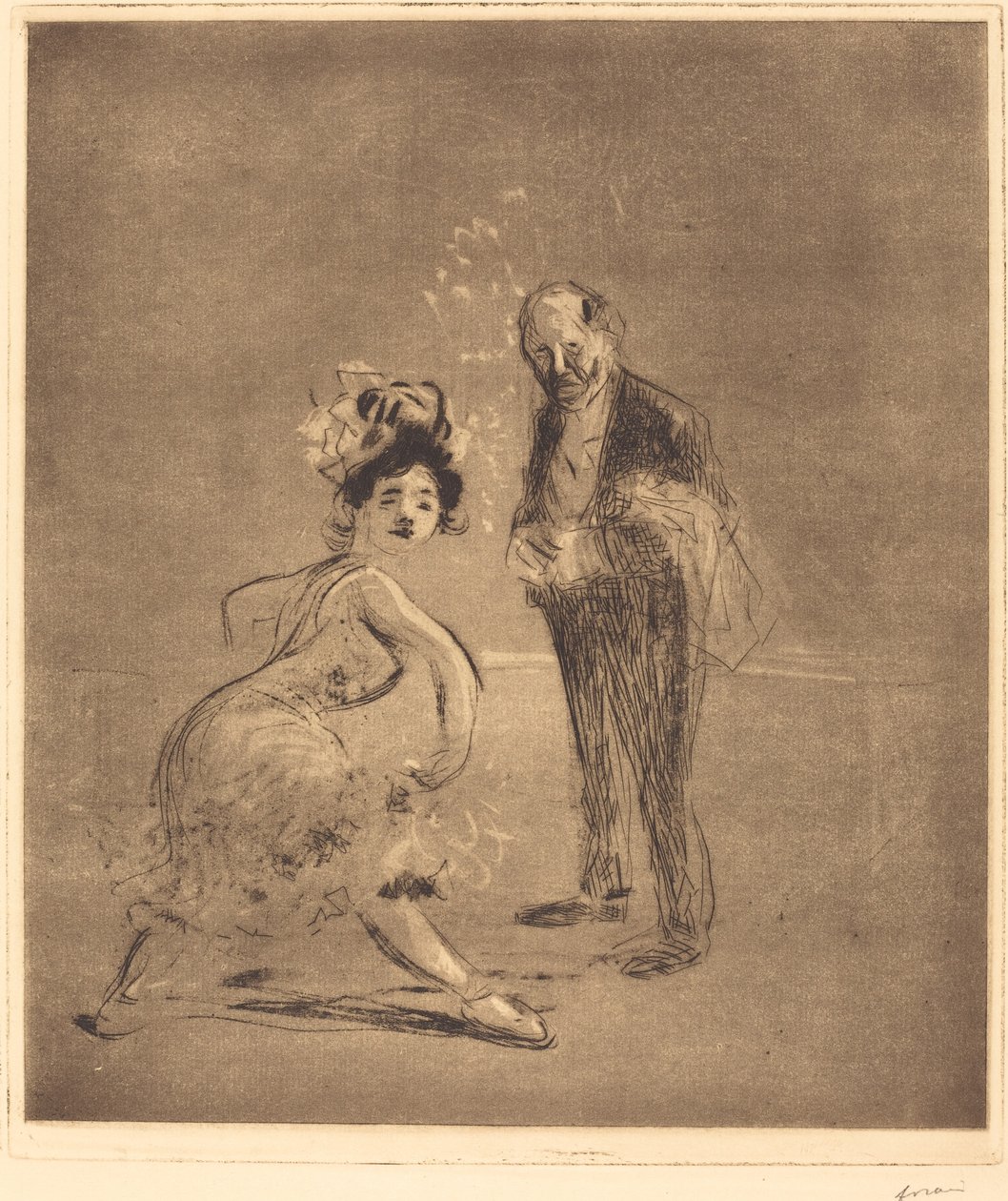 Danseur et maître d