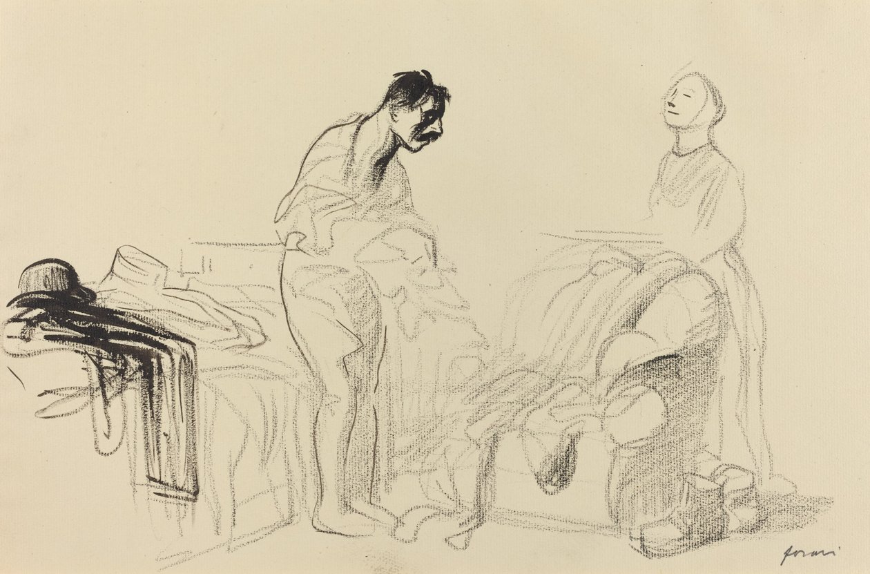 Libéré du service militaire - Jean Louis Forain