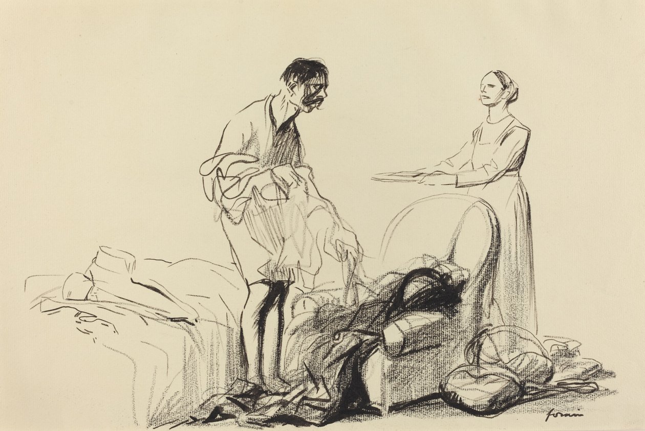 Libéré du service militaire - Jean Louis Forain