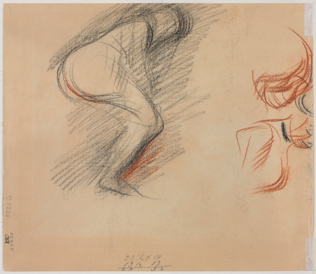 Esquisses de figures (verso) - Jean Louis Forain