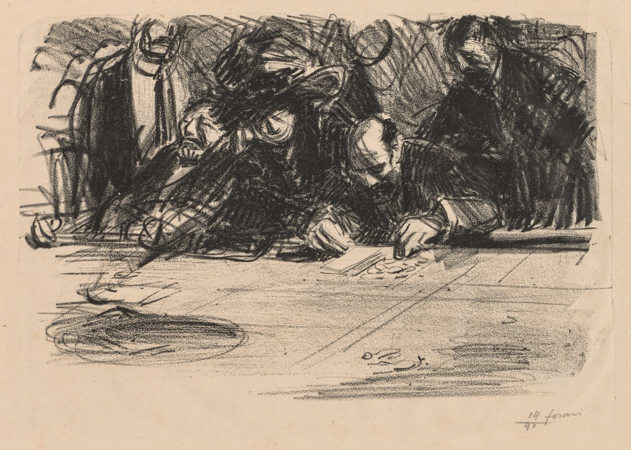 Groupe de joueurs - Jean Louis Forain